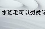 水貂毛可以熨烫吗 水貂毛能不能熨烫