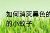 如何消灭黑色的小蚊子 怎么消灭黑色的小蚊子