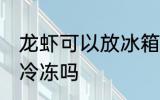 龙虾可以放冰箱冷冻吗 龙虾能放冰箱冷冻吗