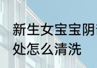 新生女宝宝阴部怎么清洗 新生女婴私处怎么清洗