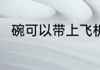 碗可以带上飞机吗 碗能带上飞机吗